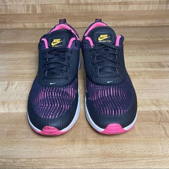Nike Air Max Thea EM Running Training Black Pink Casual Shoes Womens Size 11 - Picture 2 of 7